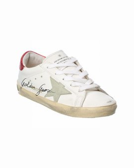 Kids' Superstar Leather Sneaker In White