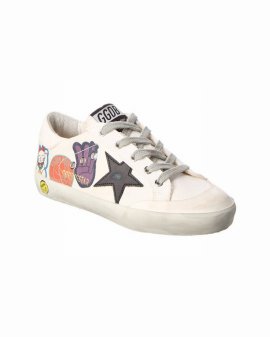 Kids' Superstar Canvas Sneaker In White