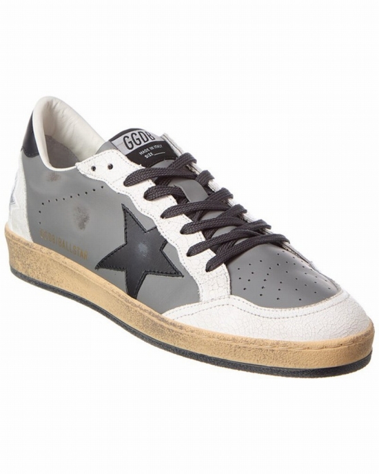 Ballstar Leather Sneaker In White