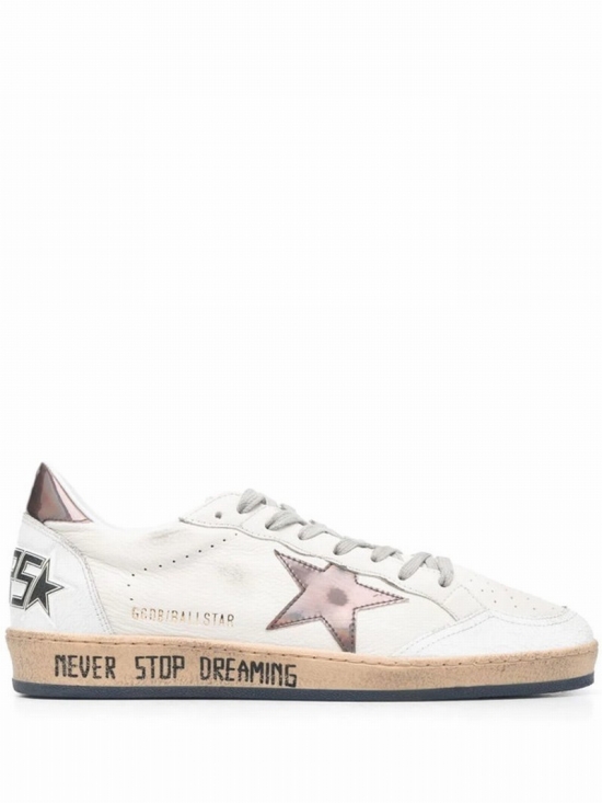 Ball Star Low-top Sneakers In White