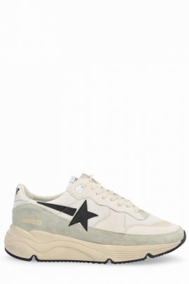 Lace-up Sneakers In White