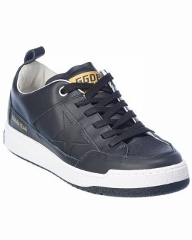 Yeah Leather Sneaker In Black