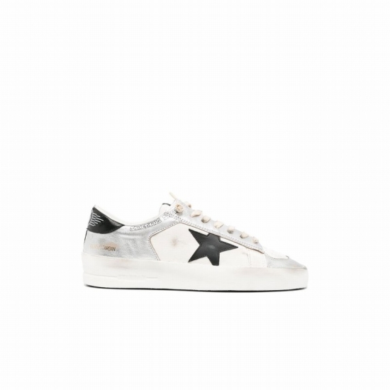 White Stardan Leather Low-top Sneakers