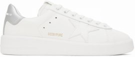 White Purestar Sneakers In 80185 White/silver
