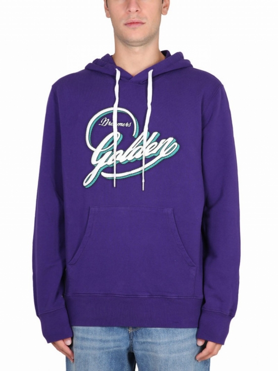 Deluxe Brand Motif In Purple