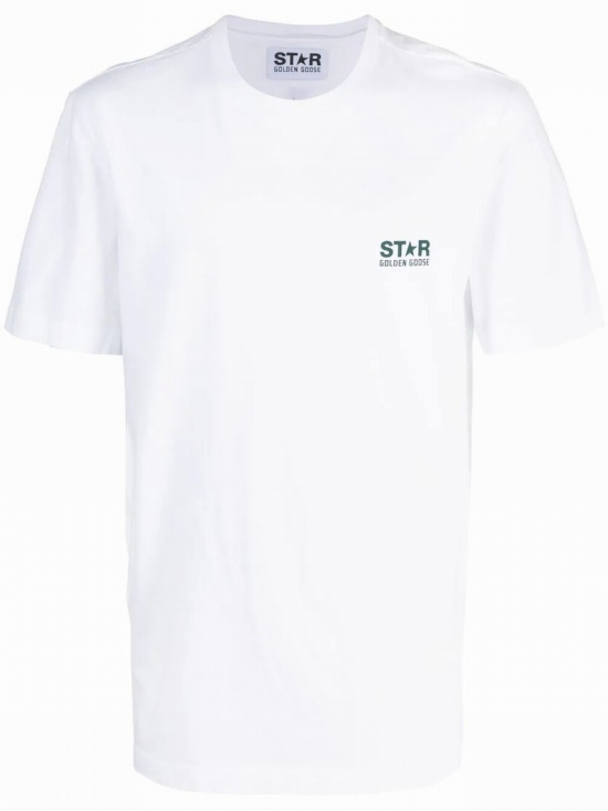 Men's White Cotton T-shirt