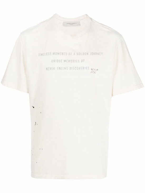 Cotton Short-sleeve T-shirt In ??ɫ