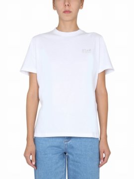 Women's White Other Materials T-shirt