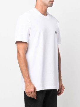 `star` `logo Big Star Back` T-shirt In Bianco