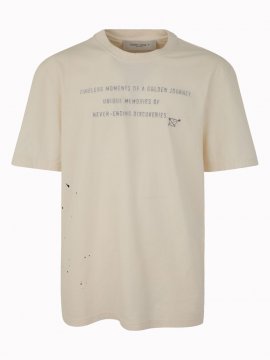 Journey M`s T-shirt Regular S/s/ Timeless Moments In Heritage White Black