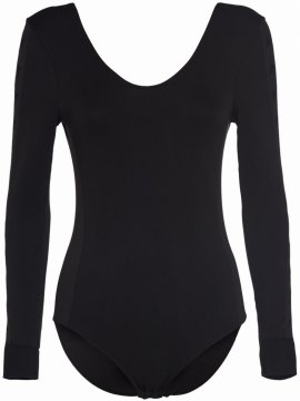 Star Tech Bodysuit In Black