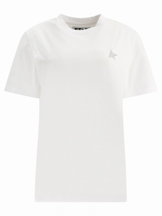 T-shirt Small Star In White