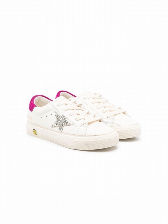 Kids' Superstar Low-top Sneakers In White