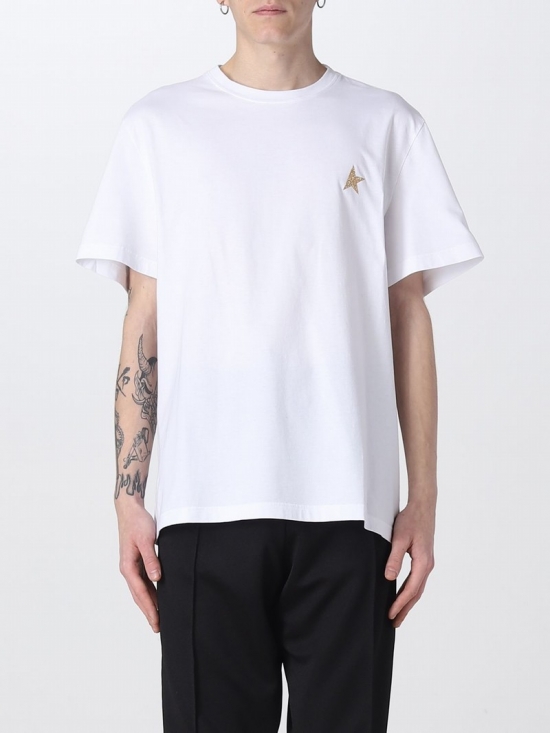 T-shirt Men Color White