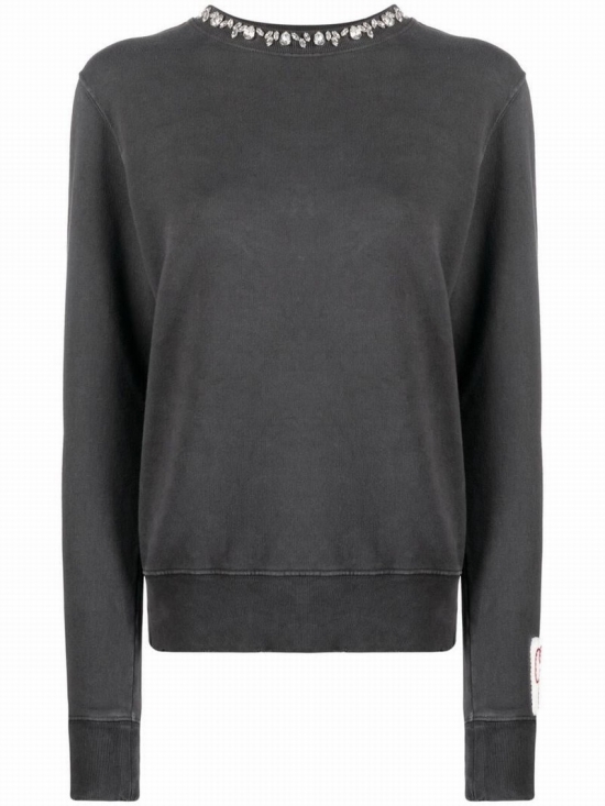 Golden W`s Regular Sweatshirt In Anthracite