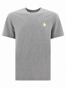 "golden Star" T-shirt In Grey