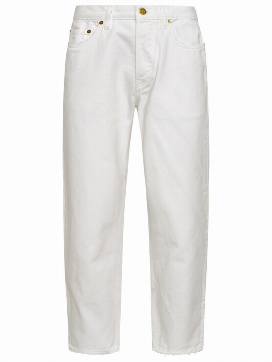 Cory Loose Skate Jeans In White