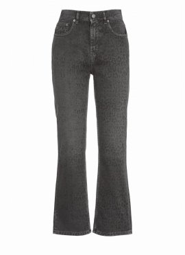 Deryn Jeans In Medium Grey/multi