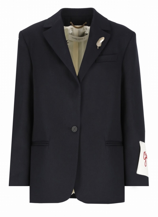 Bova Tom Boy Jacket In Dark Blue