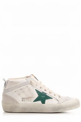 Deluxe Brand Mid Star Mid In White/camouflage Green/silver