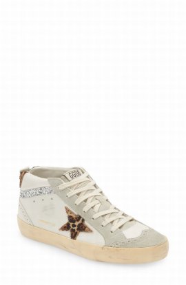 Midstar Sneaker In White/ Ice/ Leo Pony