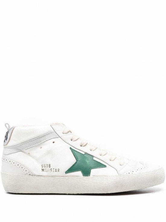 Superstar Lace-up Sneakers In White