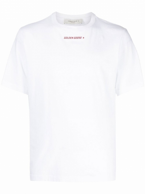 Logo-print T-shirt In Weiss