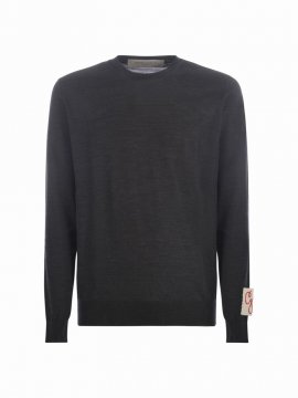 Sweater "g" In Grigio Antracite