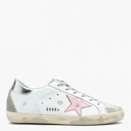 Deluxe Brand White/pink Super-star Low Sneakers