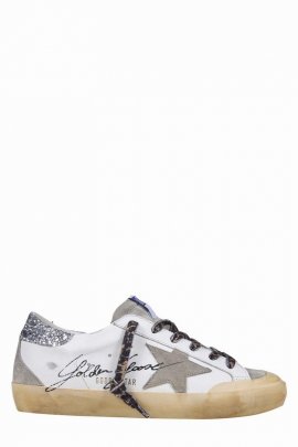 Superstar Lace-up Sneakers In White