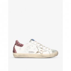 Superstar 11181 Leather Low-top Trainers In White/comb