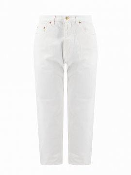 Trouser In White