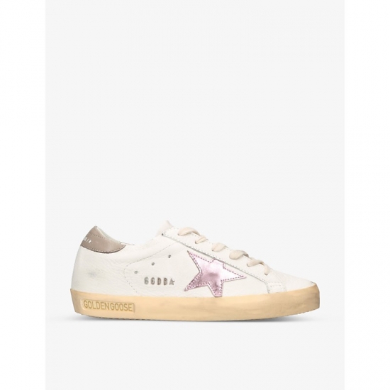 Women's White/oth Women's Super-star Leather Low-top Trainers