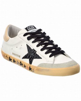 Superstar Penstar Leather & Suede Sneaker In White