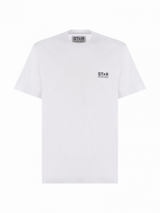 Logo T-shirt In Bianco