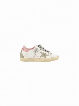 Super Star Sneakers In White/ice /light Pink