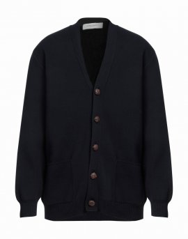 Deluxe Brand Cardigans In Navy Blue