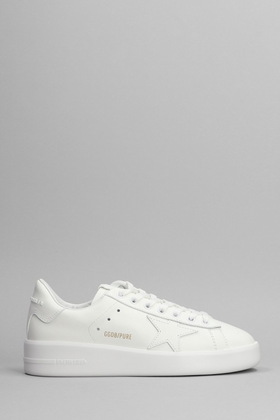 Pure Star Sneakers In White Leather