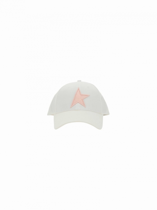 Star Baseball Cap In Papyrus/baby