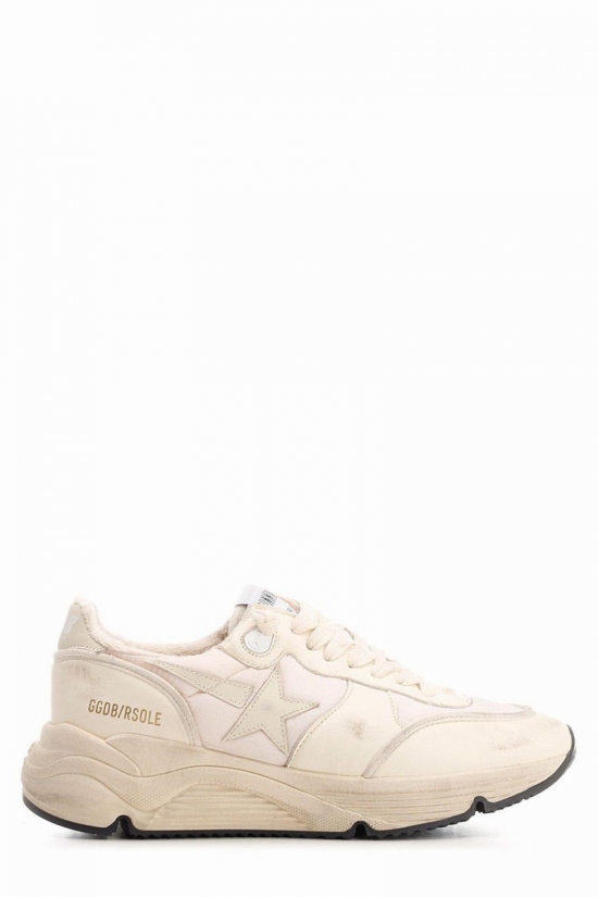 Running Sole Sneakers In Beige/pink