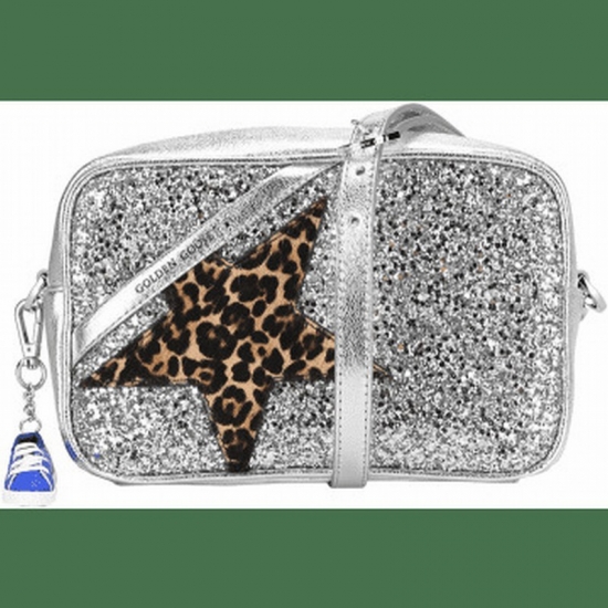 Star Bag Glitter Front Panel Leo Pony Star In Metallic