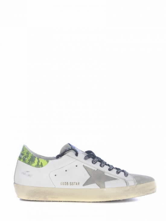 Sneakers Super Star In Pelle In Bianco