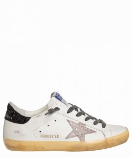 Superstar Leather Sneakers In White