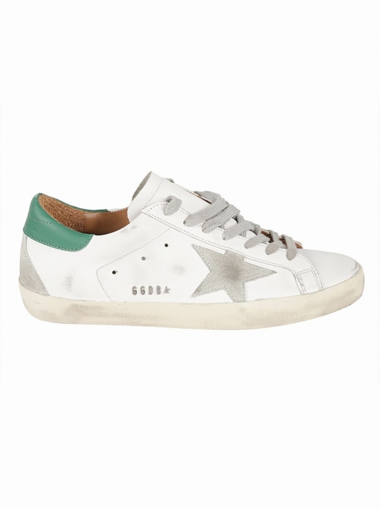 Super-star Classic Sneakers In White/green