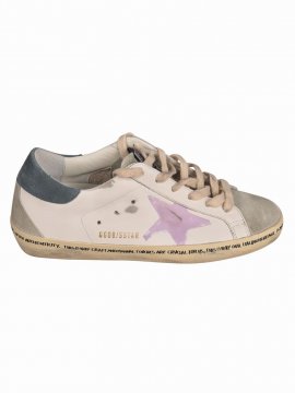 Super-star Sneakers In White/ice/pink/petrol