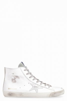 Francy Classic Leather High-top Sneakers In White