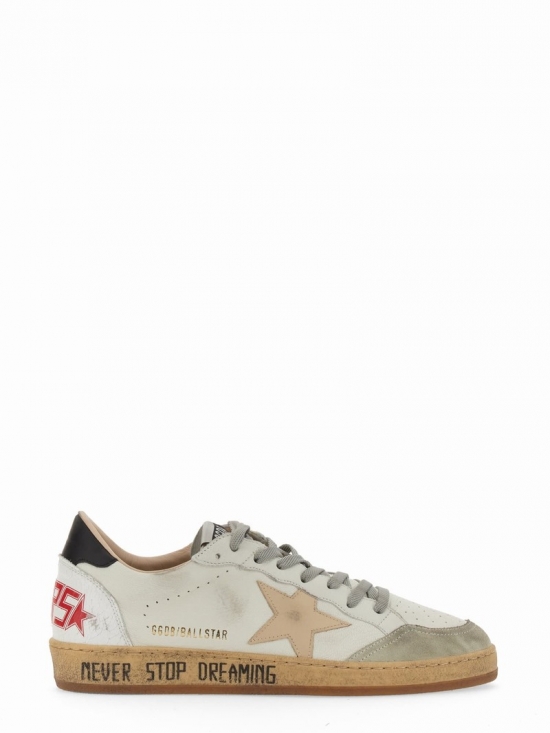 Ball Star Sneaker In Bianco