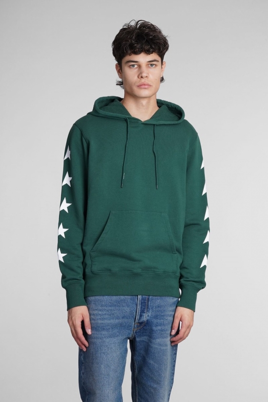 Sweatshirt In Green Cotton