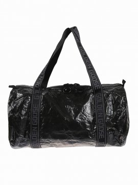 Star Gold Duffle Bag In Black/white