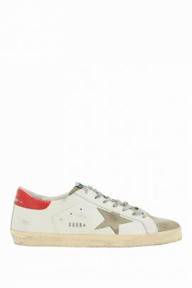 Superstar Sneakers In White,red